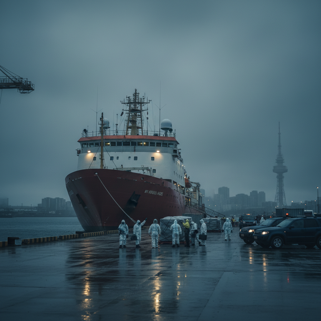 International Agencies Coordinate Hantavirus Response as MV Hondius Andes Remains Docked
